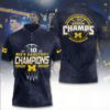 Michigan Wolverines Men's Basketball 2026 Big Ten Champions Polo Shirt SPM1209