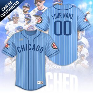 Personalized Chicago Cubs 150th Anniversary Baseball Jersey SPM1053