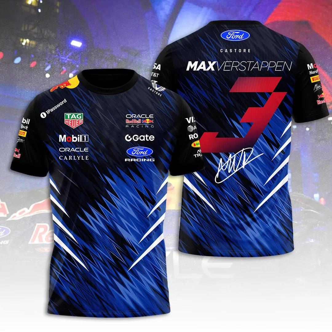 Red Bull Racing x Max Verstappen Unisex Performance T-Shirt SPM1190