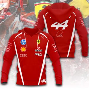 Scuderia Ferrari F1 Team x Lewis Hamilton 2026 3D Hoodie SPM1230