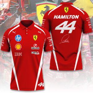 Scuderia Ferrari F1 Team x Lewis Hamilton 2026 Polo Shirt SPM1200