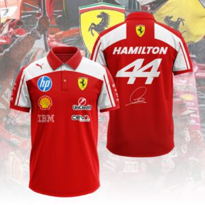 Scuderia Ferrari F1 Team x Lewis Hamilton 2026 Polo Shirt SPM1204