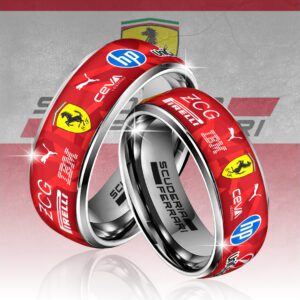 Scuderia Ferrari Las Vegas Custom Alloy Ring SPM1065