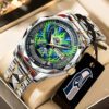 Seattle Seahawks 2025 Super Bowl LX Champions Alloy Luxury Quartz Watch SPM1038