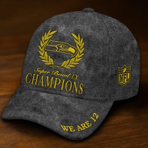 Seattle Seahawks 2025 Super Bowl LX Champions Classic Cap SPM1009