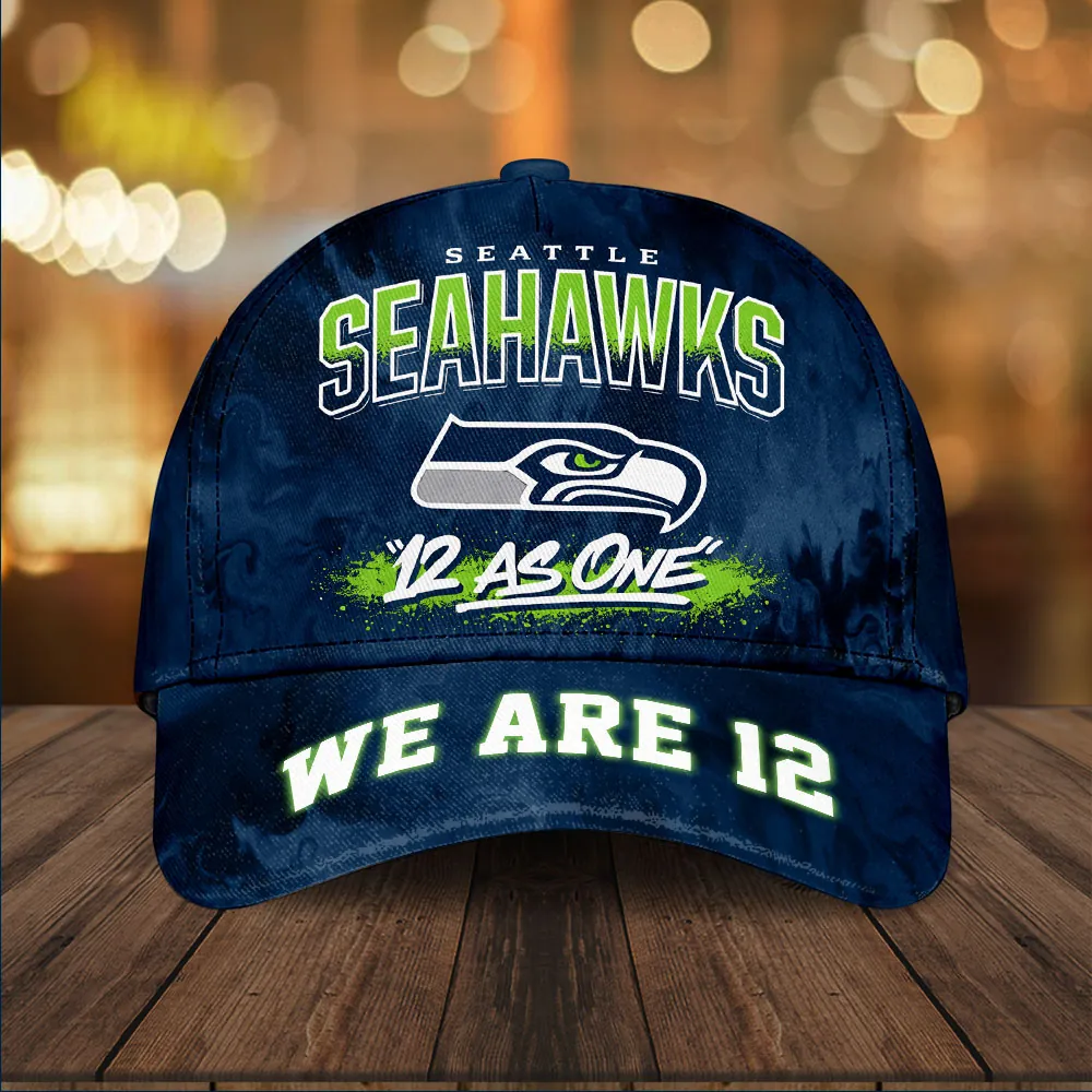 Seattle Seahawks 2025 Super Bowl LX Champions Classic Cap SPM1089