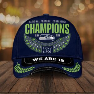 Seattle Seahawks 2025 Super Bowl LX Champions Classic Cap SPM1104