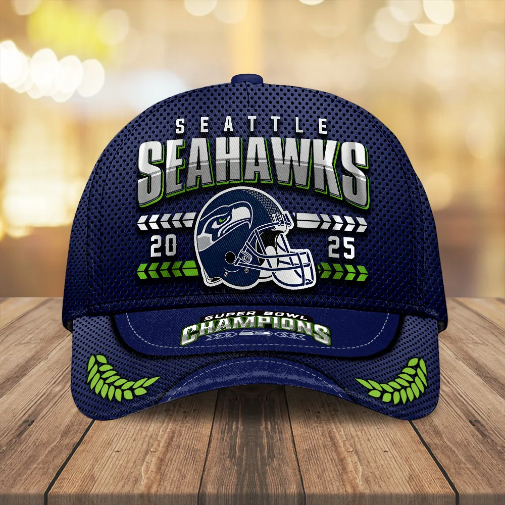 Seattle Seahawks Super Bowl LX Champions Classic Cap SPM1132