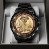 Texas A&M Aggies Football 150th Anniversary 2026 Black Stainless Steel Watch SPM1048