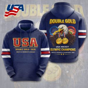USA Hockey Olympic Champions 2026 3D 3D Hoodie SPM1266
