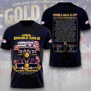 USA Hockey Olympic Champions 2026 Unisex Performance T-Shirt SPM1162