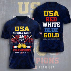 USA Hockey Olympic Champions 2026 Unisex Performance T-Shirt SPM1171
